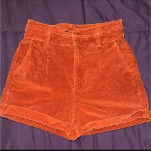 Orange Express shorts